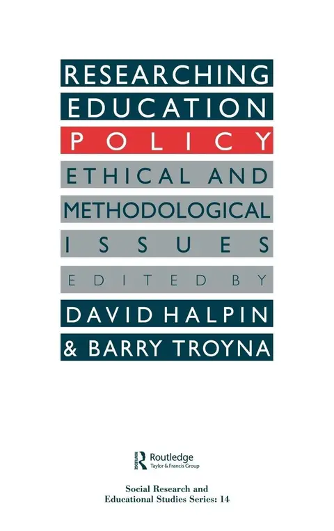 Cover of Researching Education Policy