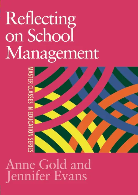Cover of Reflecting on School Management