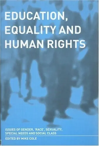 Cover of Education, Equality and Human Rights
