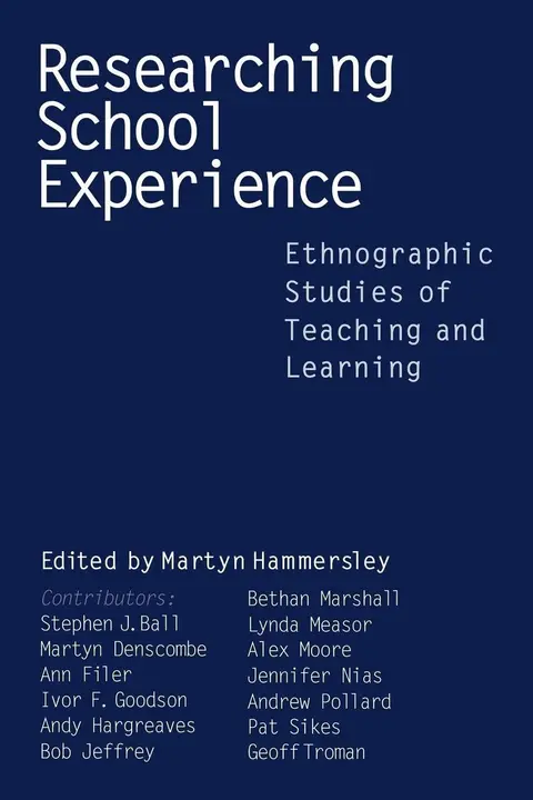 Cover of Researching School Experience