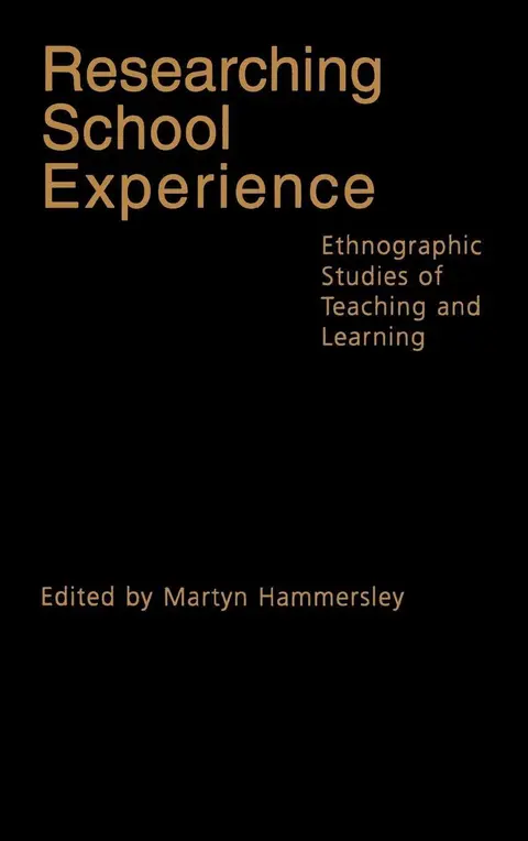Cover of Researching School Experience
