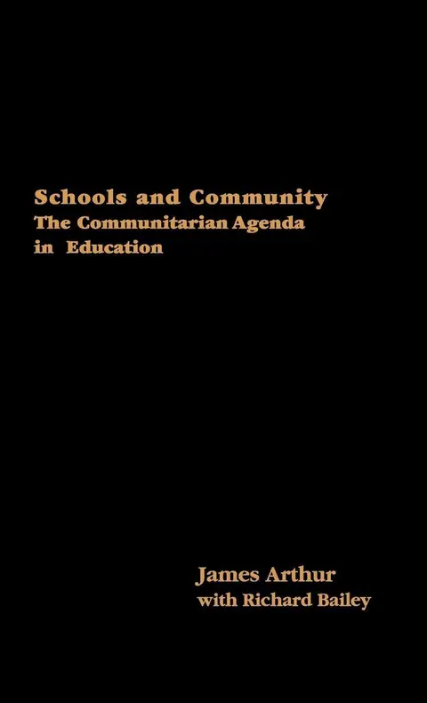 Cover of Schools and Community
