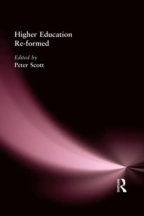 Cover of Higher Education Re-Formed