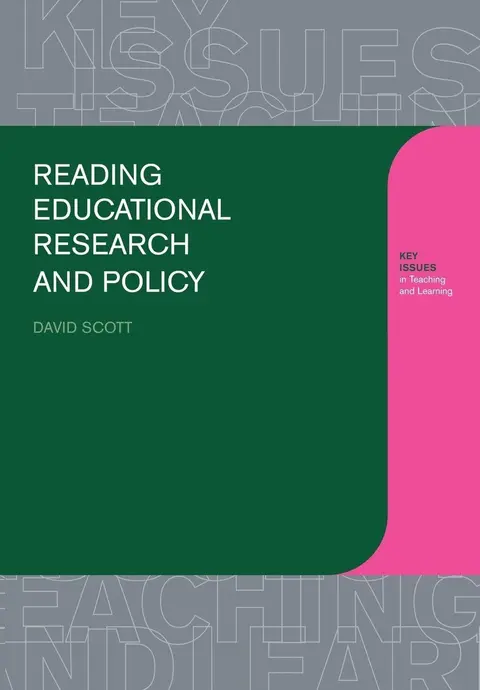 Cover of Reading Educational Research and Policy