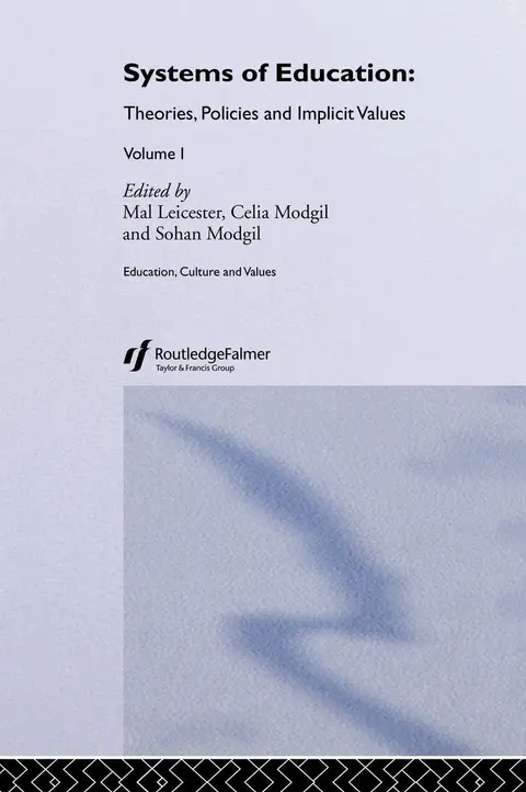 Cover of Systems of Education