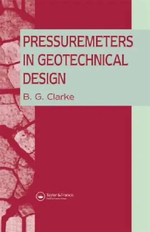 Cover of Pressuremeters in Geotechnical Design