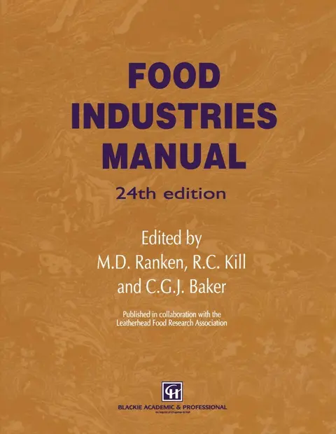 Cover of Food Industries Manual