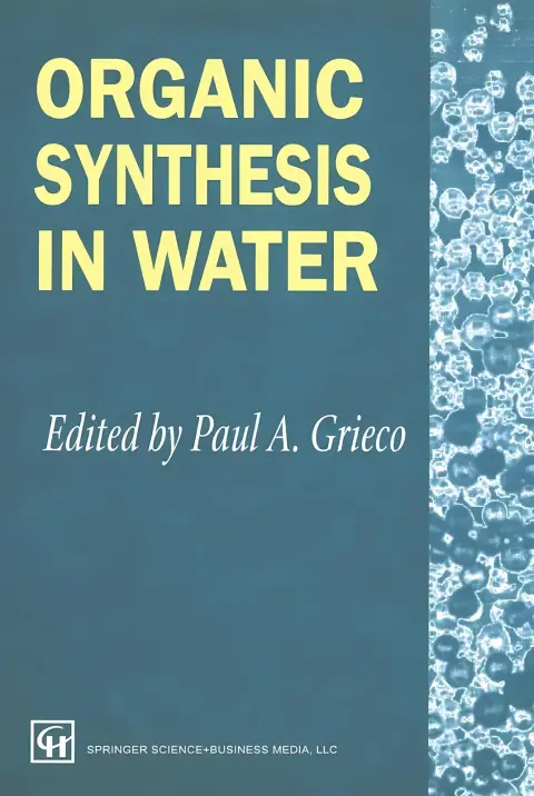 Cover of Organic Synthesis in Water