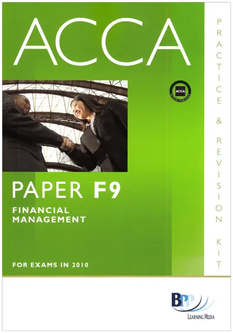 Cover of ACCA - F9 Financial Management