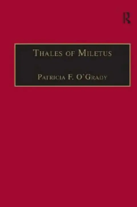 Cover of Thales of Miletus