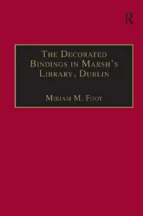 Cover of The Decorated Bindings in Marsh's Library, Dublin