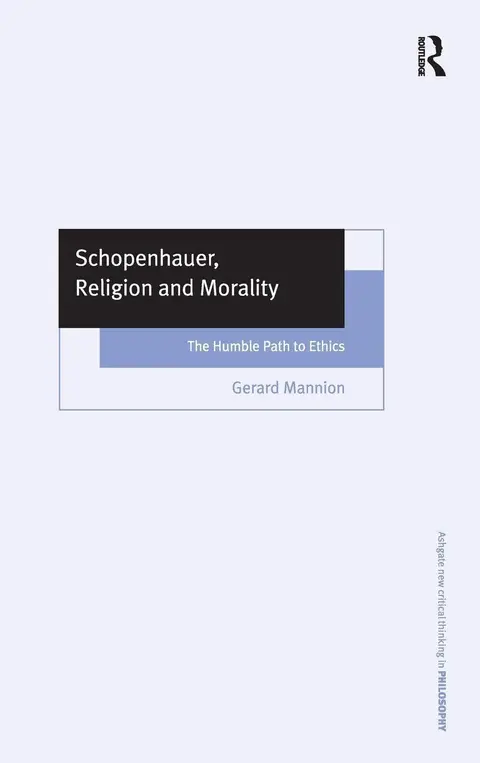 Cover of Schopenhauer, Religion and Morality