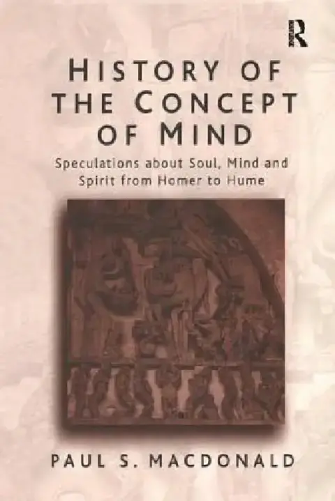 Cover of History of the Concept of Mind
