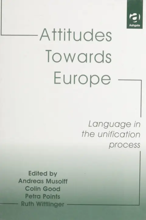 Cover of Attitudes Towards Europe