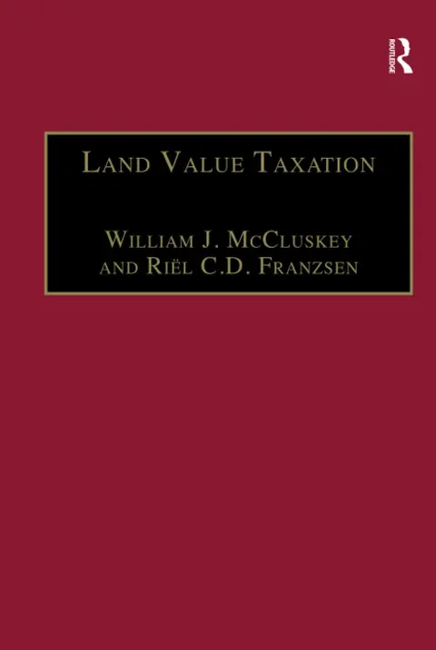 Cover of Land Value Taxation
