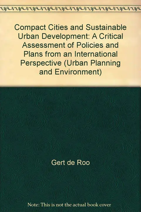 Cover of Compact Cities and Sustainable Urban Development