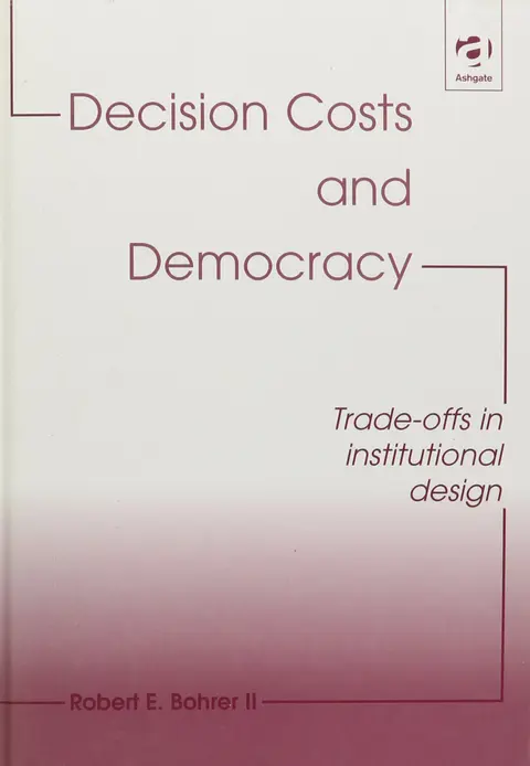Cover of Decision Costs and Democracy