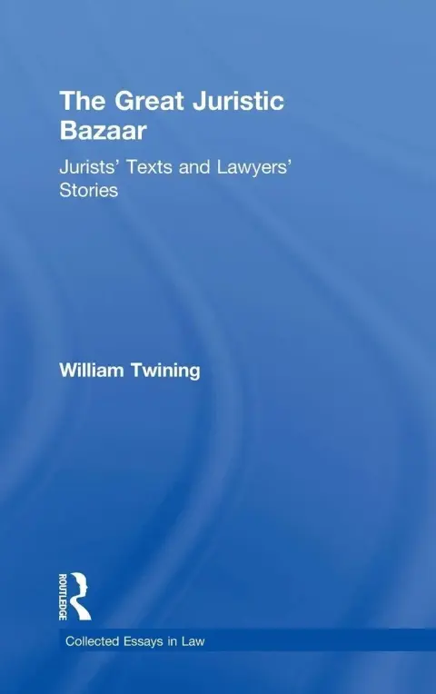 Cover of The Great Juristic Bazaar