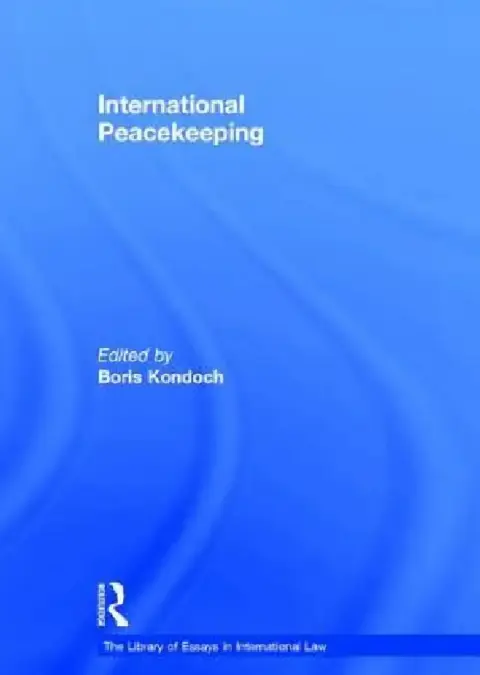 Cover of International Peacekeeping