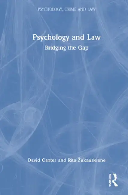 Cover of Psychology and Law