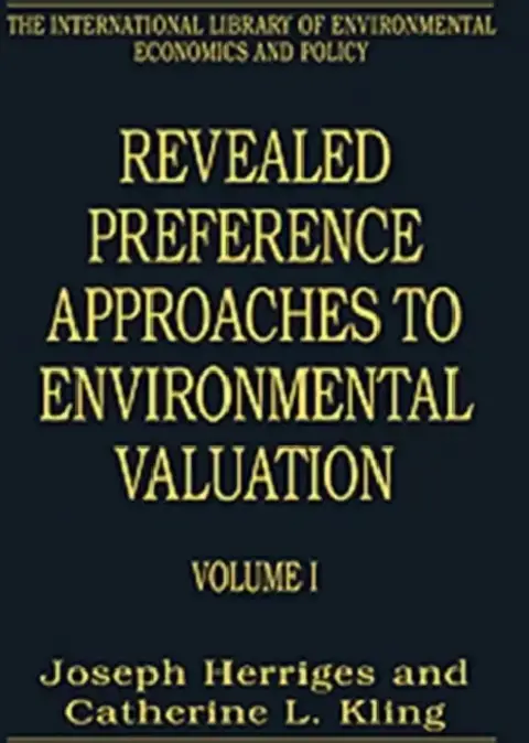 Cover of Revealed Preference Approaches to Environmental Valuation