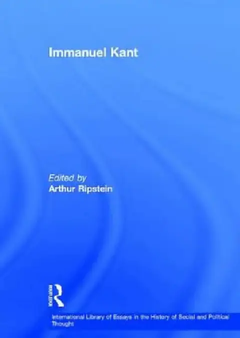 Cover of Immanuel Kant