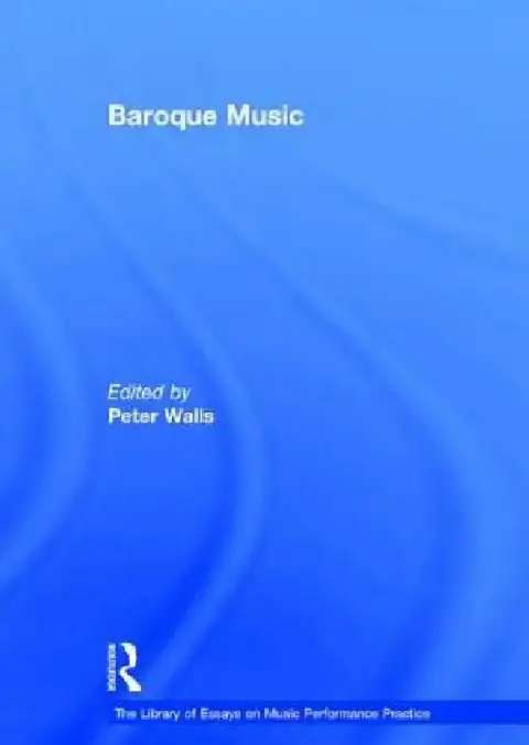 Cover of Baroque Music
