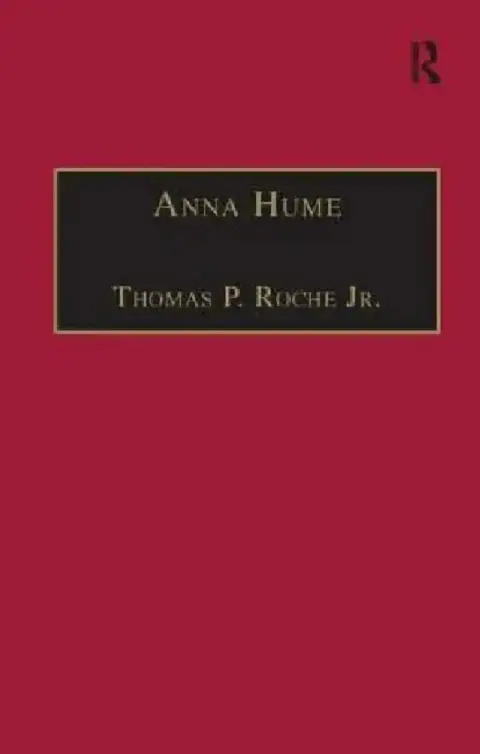 Cover of Anna Hume