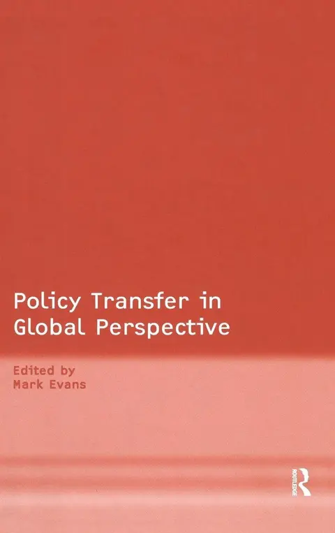 Cover of Policy Transfer in Global Perspective