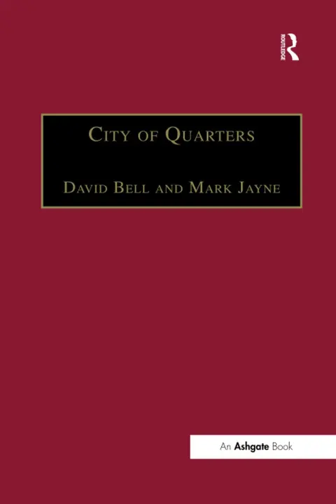 Cover of City of Quarters