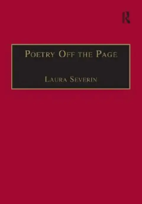 Cover of Poetry Off the Page