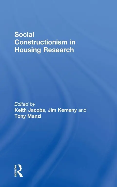 Cover of Social Constructionism in Housing Research