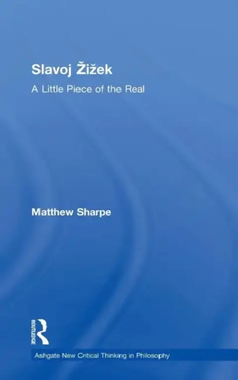 Cover of Slavoj Zizek