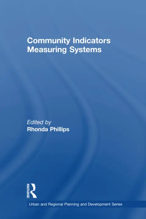 Cover of Community Indicators Measuring Systems