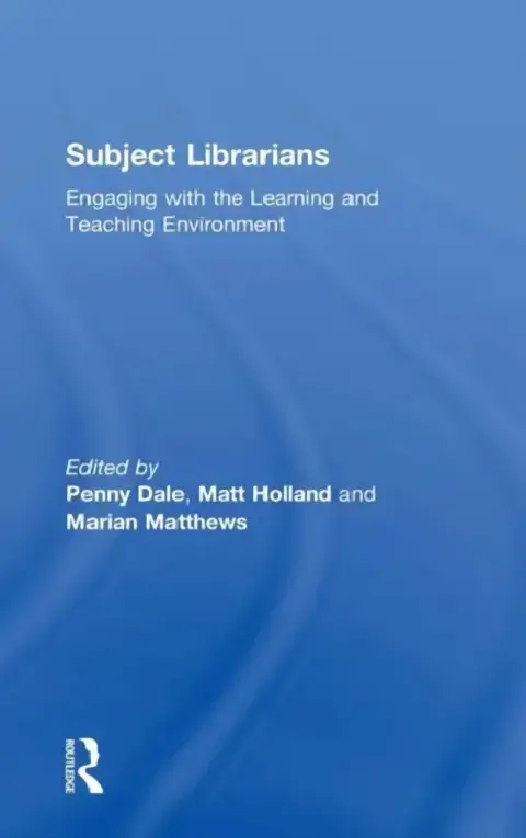 Cover of Subject Librarians