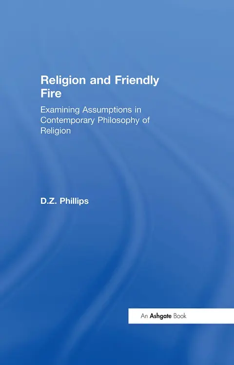 Cover of Religion and Friendly Fire