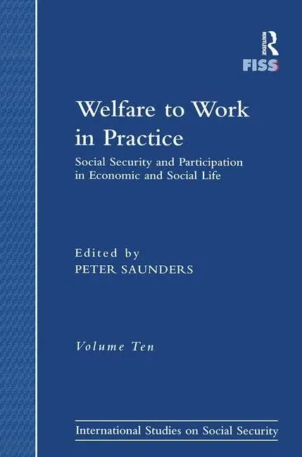 Cover of Welfare to Work in Practice