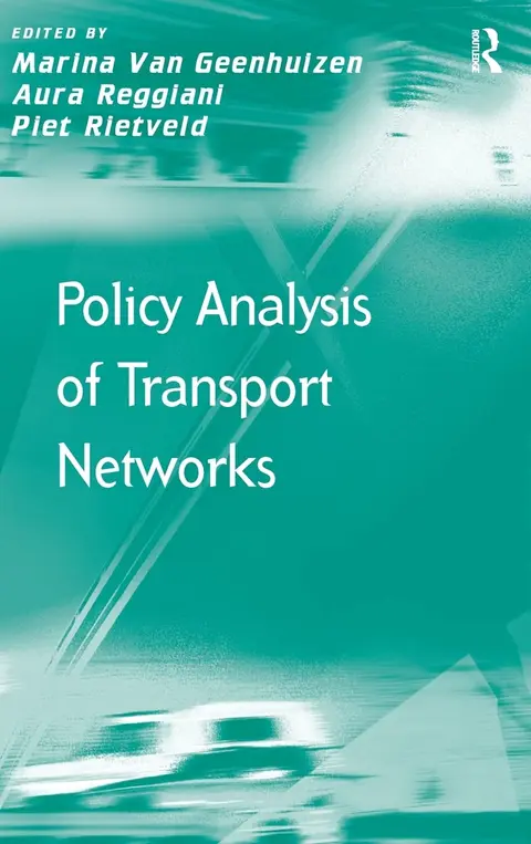 Cover of Policy Analysis of Transport Networks