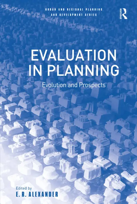 Cover of Evaluation in Planning
