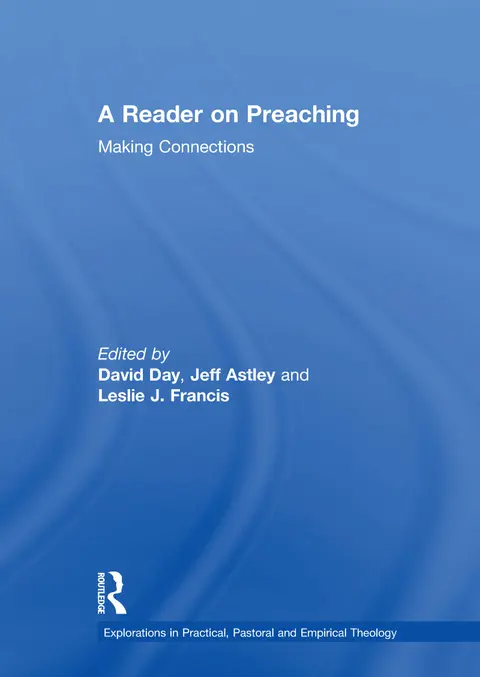 Cover of A Reader on Preaching