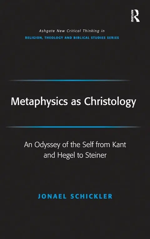 Cover of Metaphysics as Christology