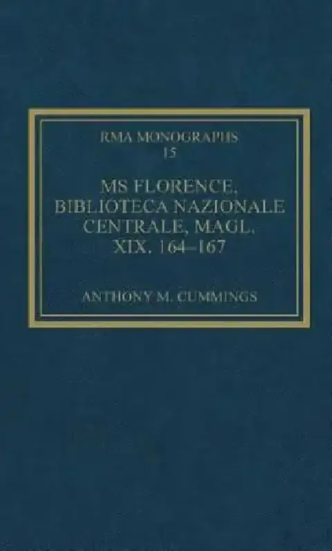 Cover of MS Florence, Biblioteca Nazionale Centrale, Magl. XIX, 164-167