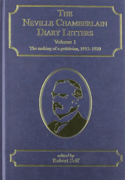 Cover of The Neville Chamberlain Diary Letters