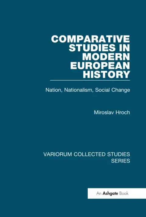Cover of Comparative Studies in Modern European History