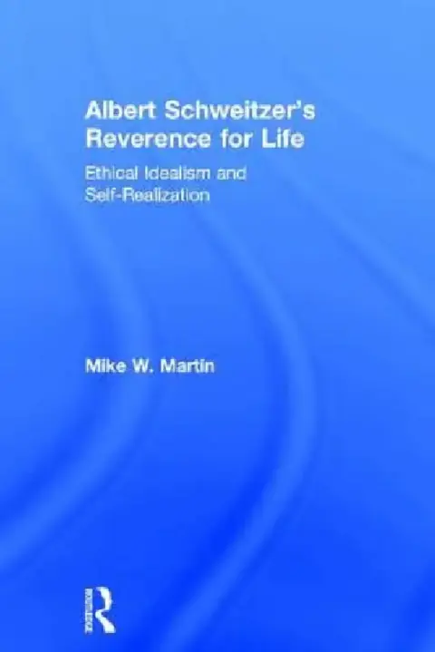 Cover of Albert Schweitzer's Reverence for Life