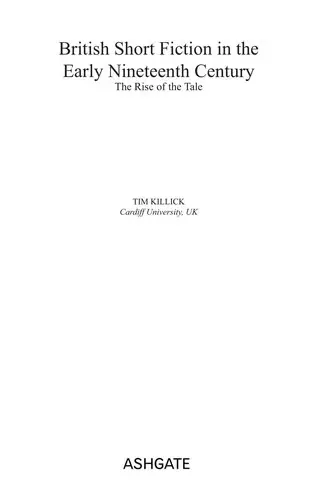 Cover of British Short Fiction in the Early Nineteenth Century