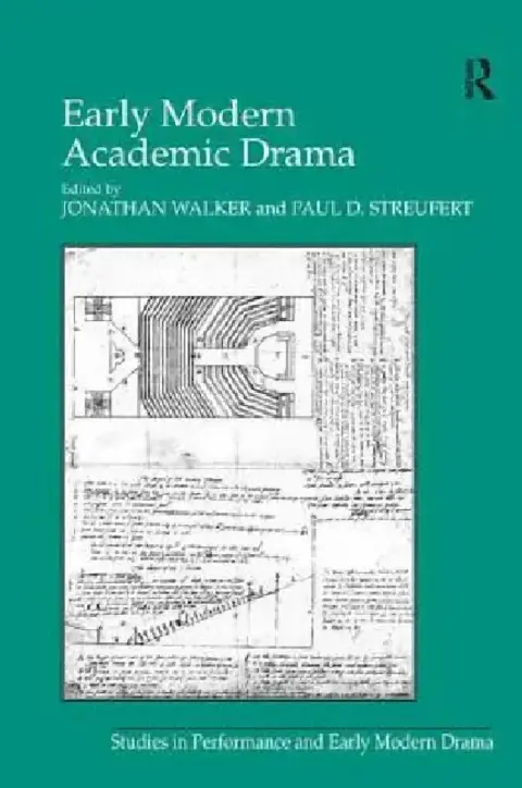 Cover of Early Modern Academic Drama