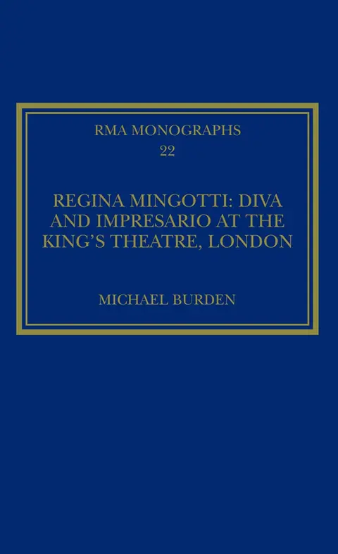 Cover of Regina Mingotti