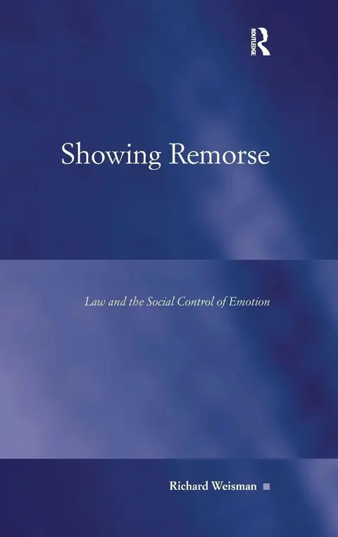 Cover of Showing Remorse