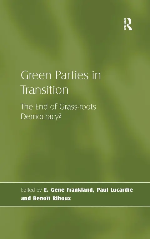 Cover of Green Parties in Transition
